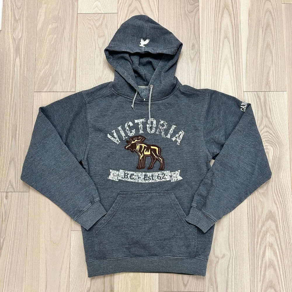 Canadian Vintage Victoria Moose Sweatshirt Hoodie Men’s Size Small